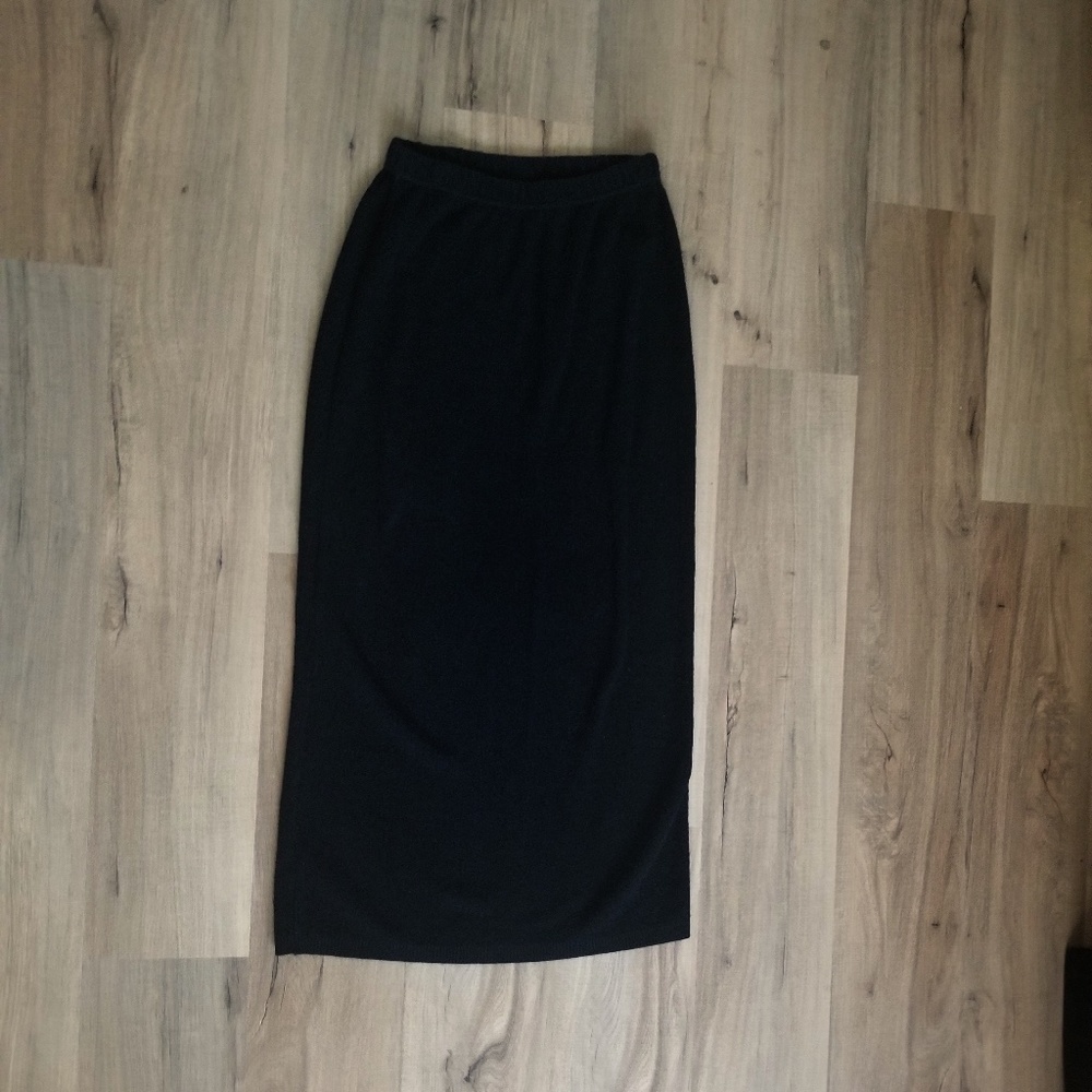 365. cotton knit maxi skirt